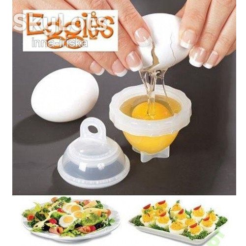 ФОРМЫ ДЛЯ ВАРКИ ЯИЦ БЕЗ СКОРЛУПЫ ЯЙЦЕВАРКА EGGIES - фото фото фото 1