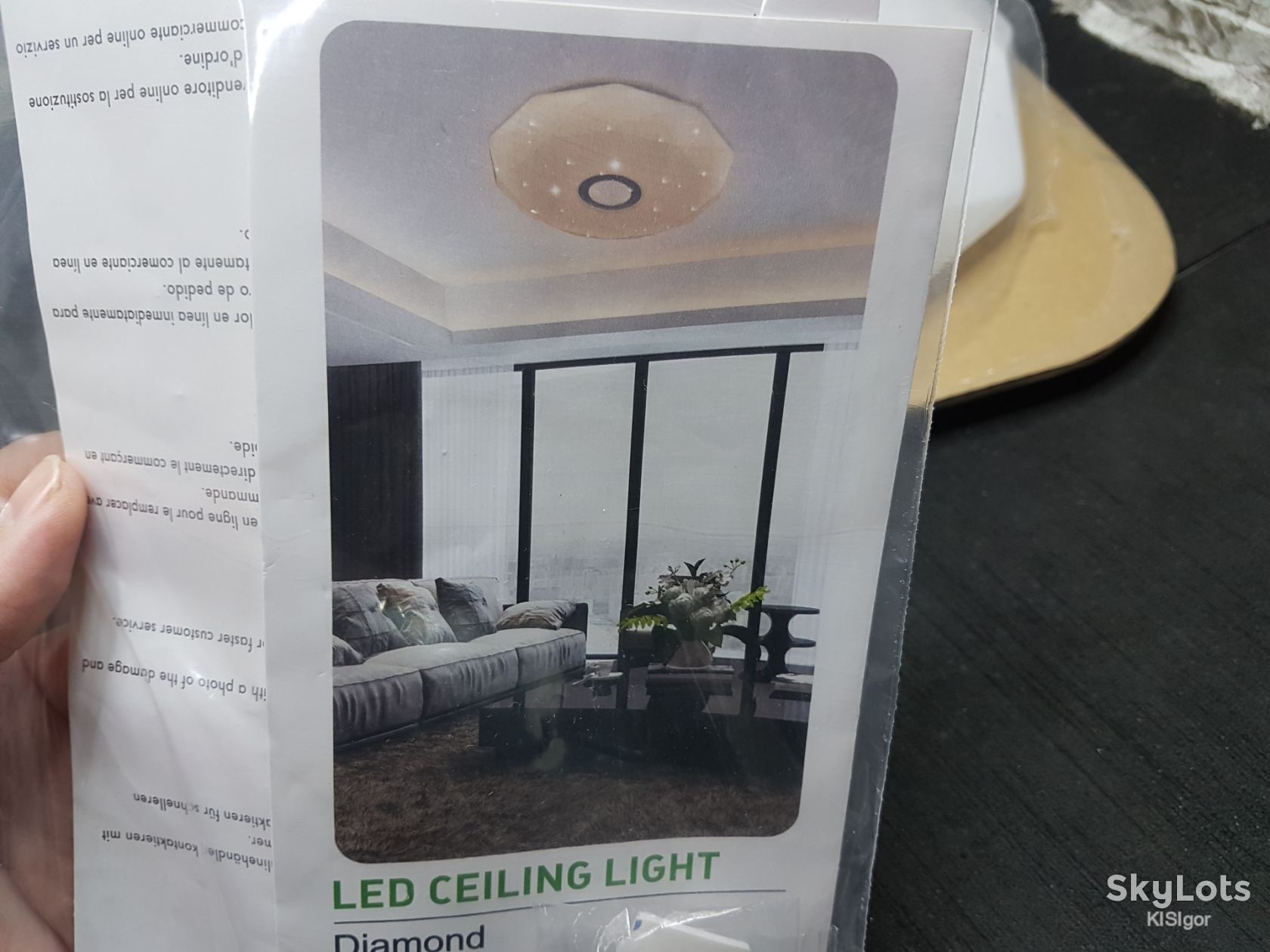 Світлодіоднийи стельовий світильник   (LED Ceiling Light) Anten *80026 - фото фото фото 12