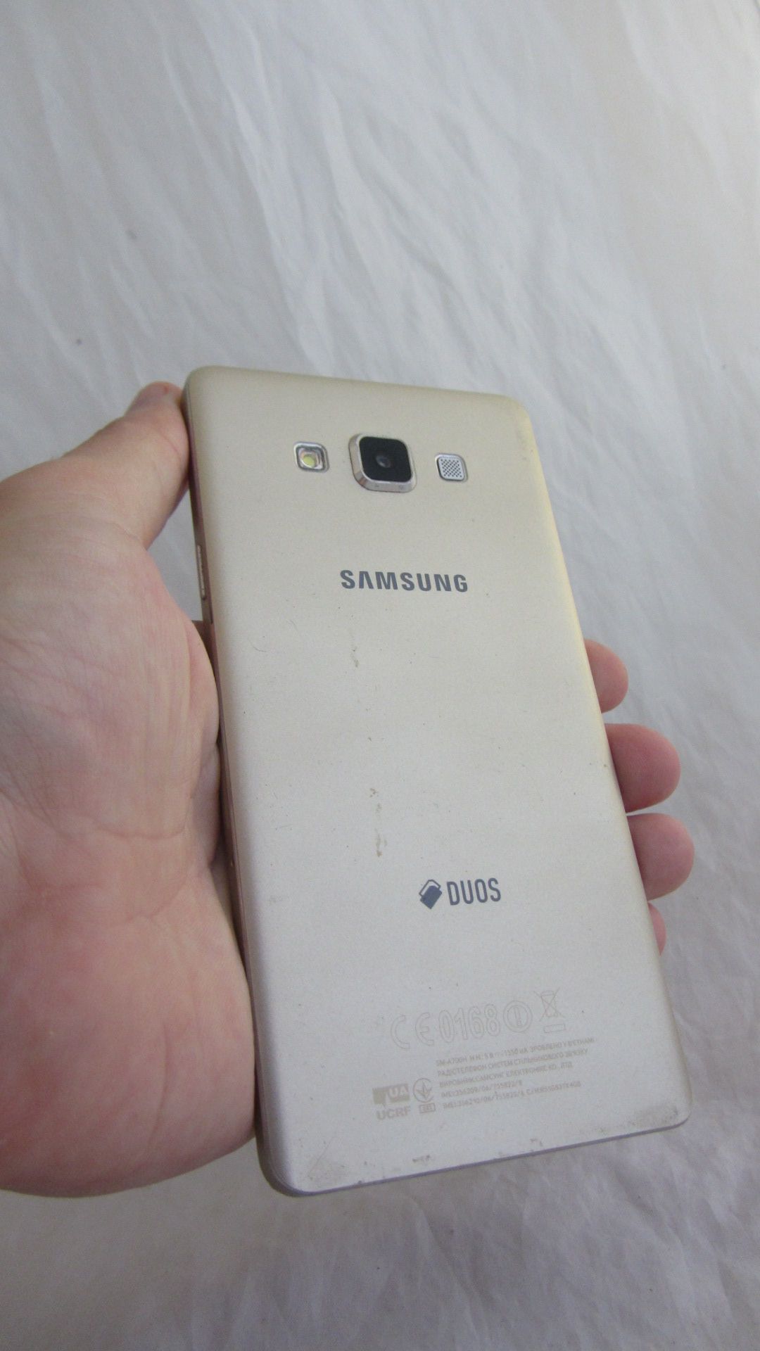 Samsung Galaxy A7 A700H/DS Gold  - фото фото фото 3