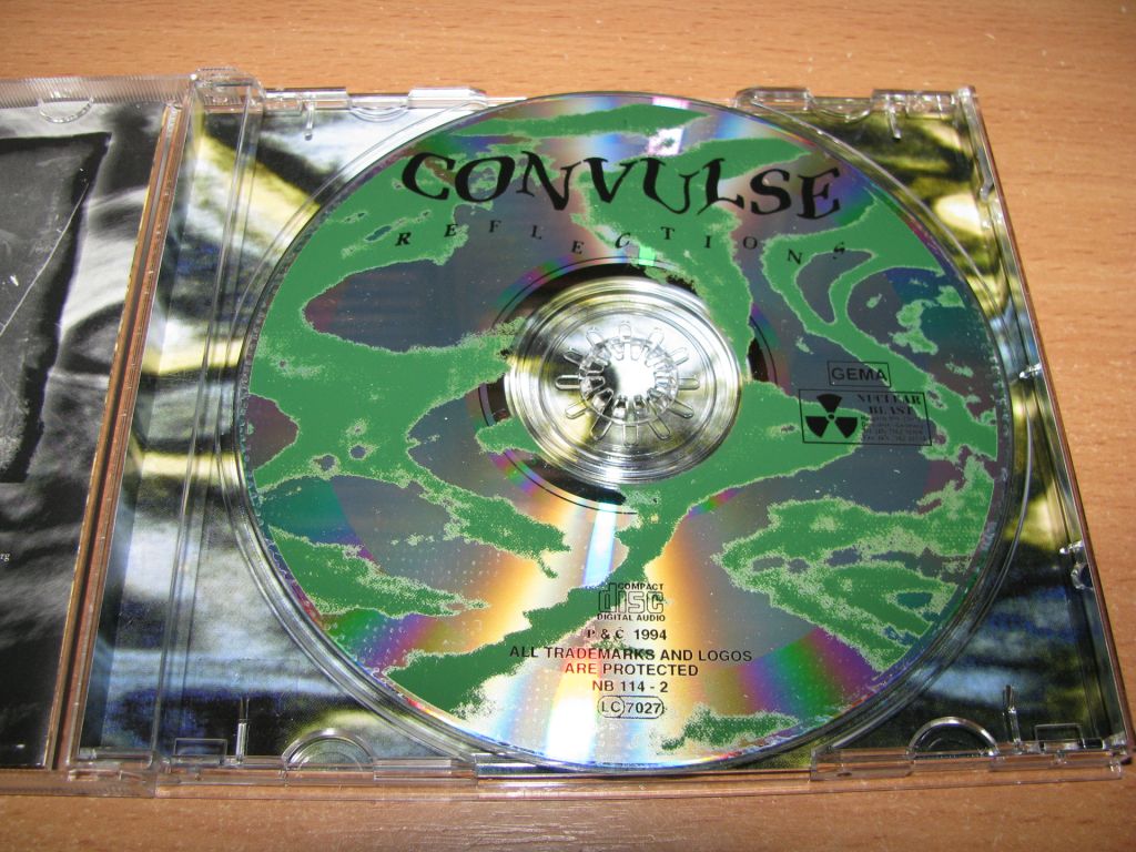 CONVULSE - Reflections  (1994 Nuclear Blast 1st press) - фото фото фото 2
