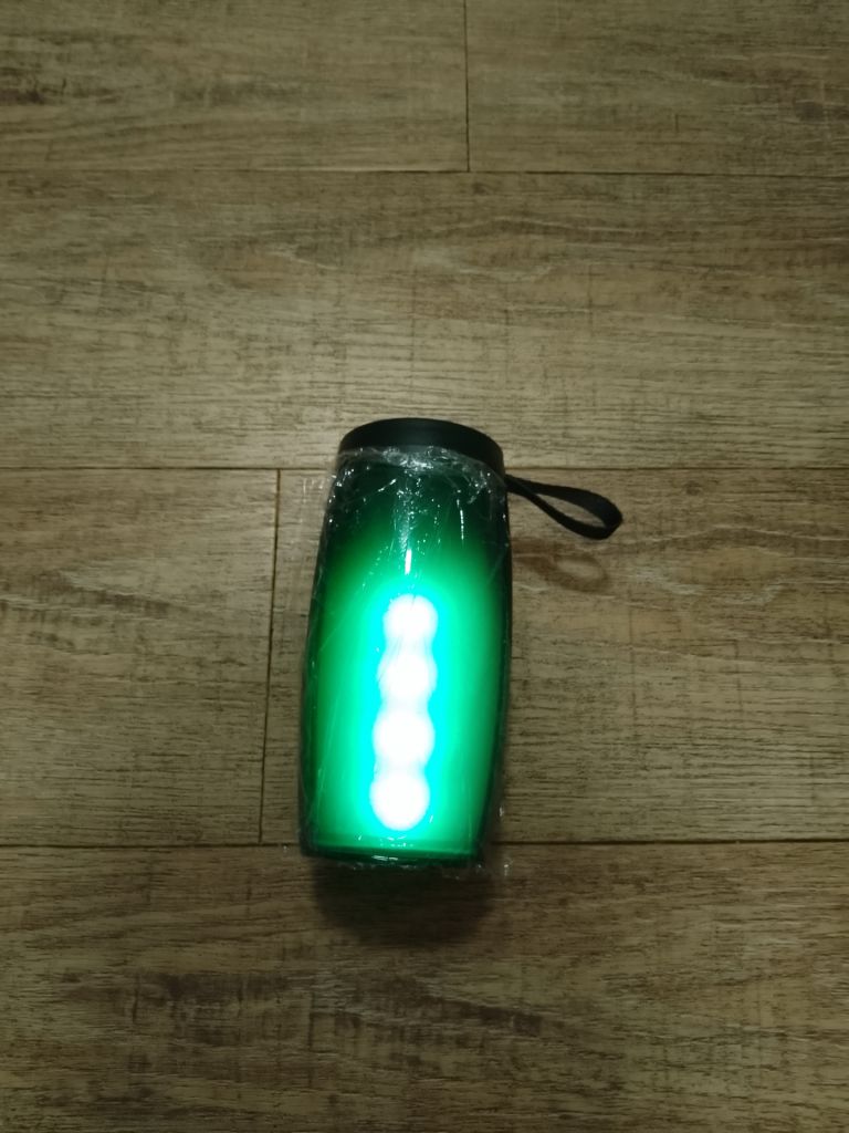 Портативна Bluetooth колонка ZQS1201 з LED підсвічуванням - фото фото фото 3