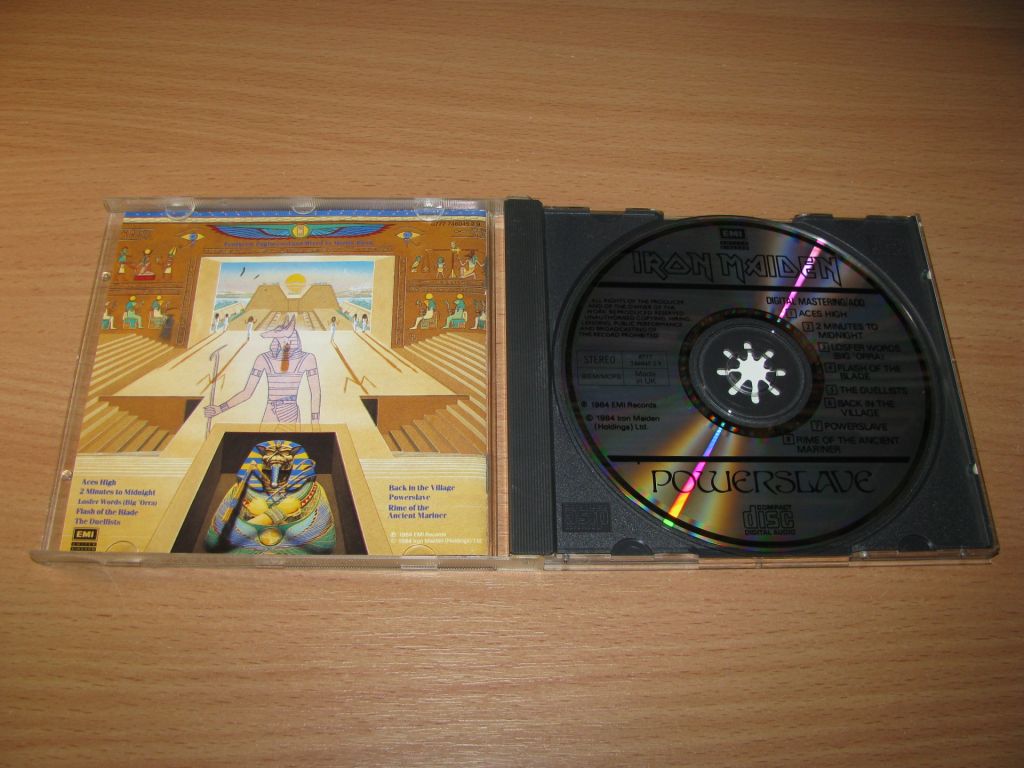 IRON MAIDEN - Powerslave   (1984 EMI UK) - фото фото фото 1