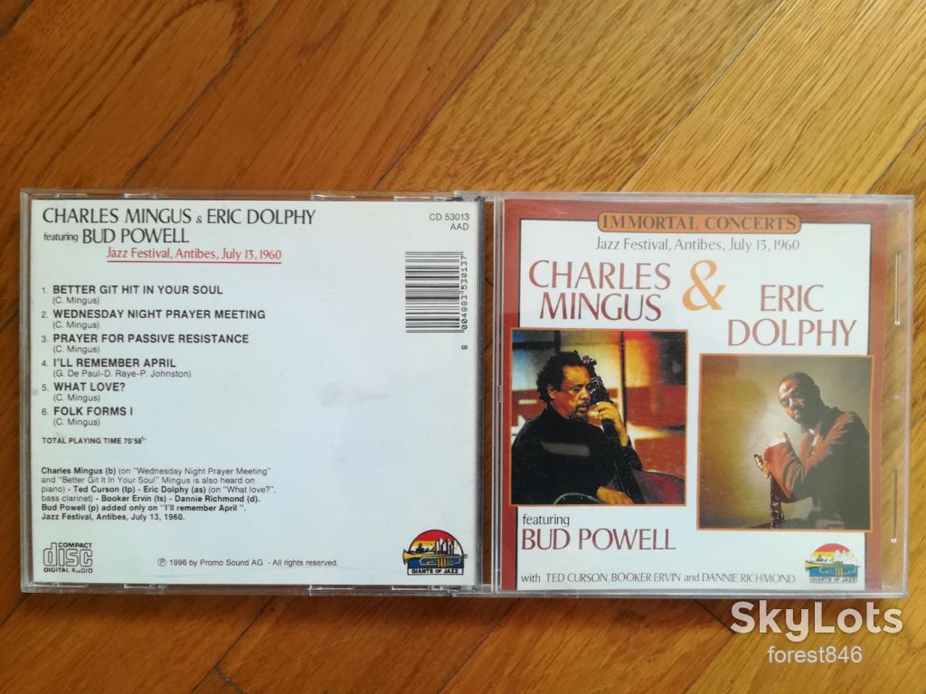 Charles Mingus and Eric Dolphy featuring Bud Powell-состояние: 4+ - фото фото фото 0