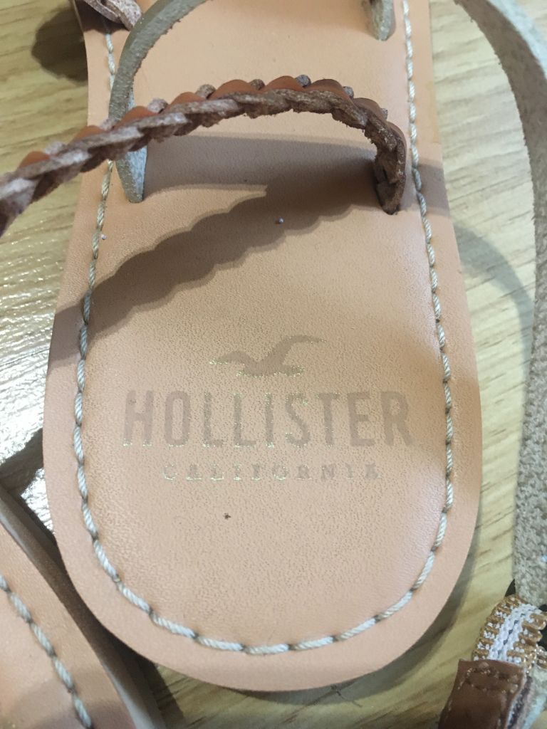 Босоножки жен. Hollister,р.37-38,нат. кожа - фото фото фото 2