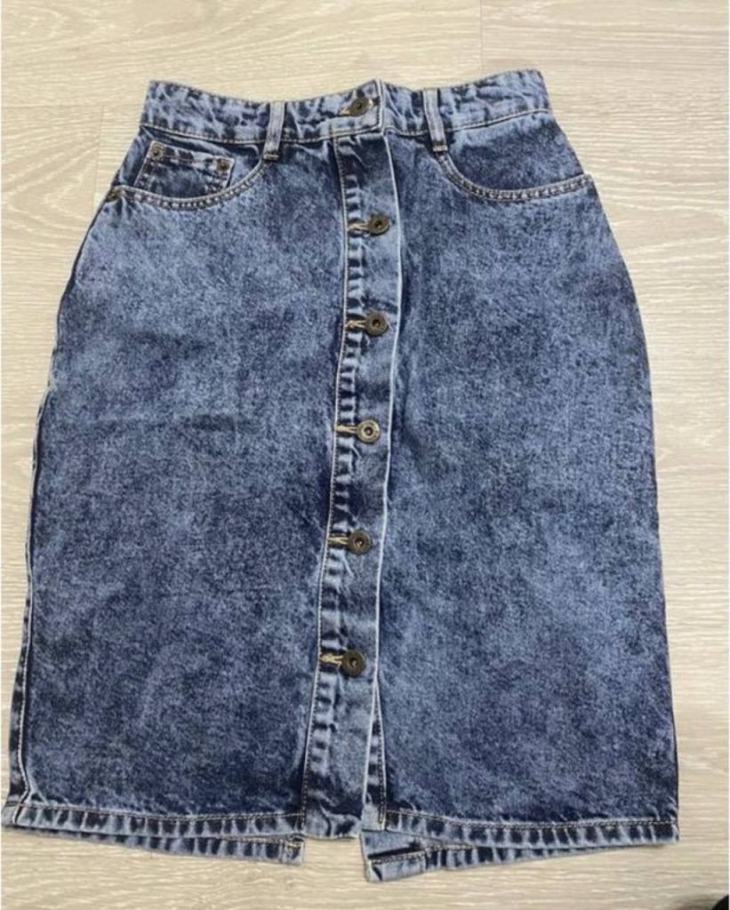 Спілниця бавовняна міді  (нижче колін) Why not denim - фото фото фото 0