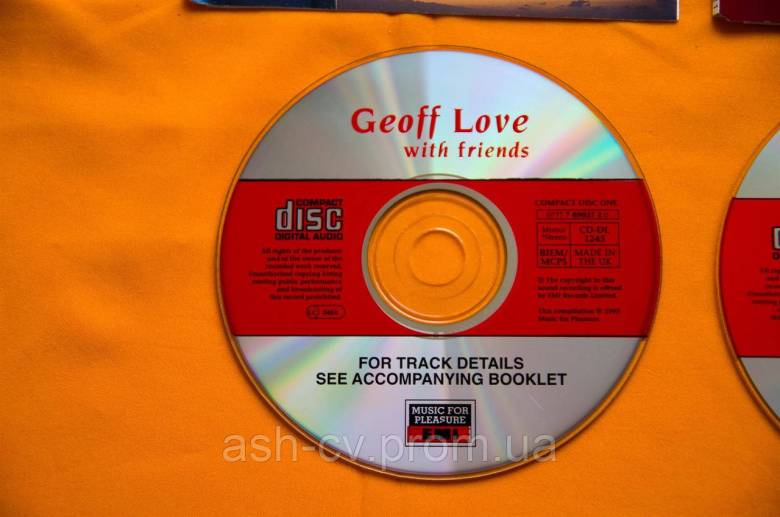 Музичний диск CD. GEOFF LOVE with friends (2cd) 1993 - фото фото фото 4