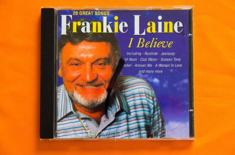 Музичний диск CD. FRANKIE LAINE - I BELIEVE - фото фото фото 0