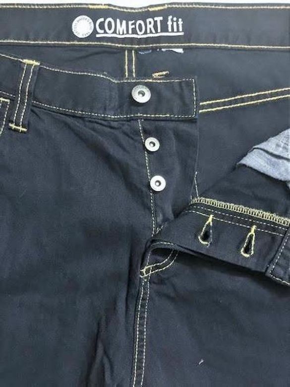 Стильні джинси з манжетом comfort fit - фото фото фото 4