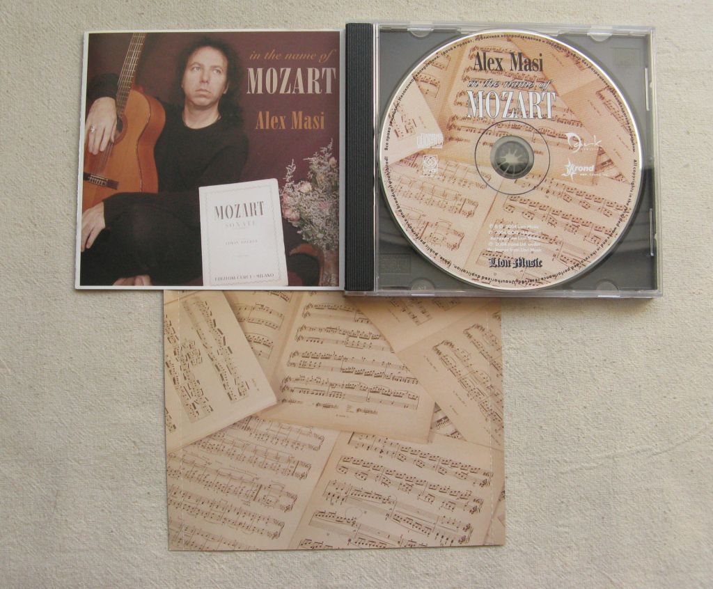 CD Alex Masi. In the Name of Mozart. 2004. - фото фото фото 1