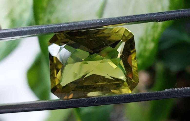 Лимонный  кварц  32.64 ct   23.6x18.2 mm - фото фото фото 3