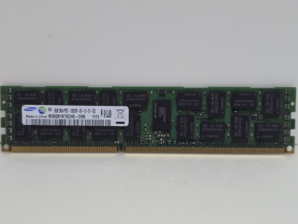 Оперативная память Samsung 8Gb DDR3 1333Mhz  PC3L-10600R ECC REG для СерверІв - фото фото фото 0