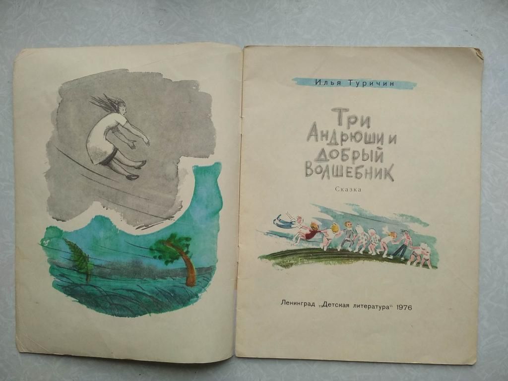 Туричин И. Три Андрюши и добрый волшебник. - фото фото фото 1