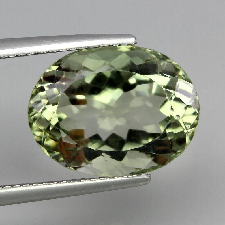 Празиолит  10.22ct  16x12mm - фото фото фото 0