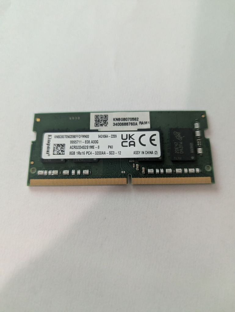 №3 DDR4 Kingston 8GB 3200MHz So-DIMM 1.2v ОЗУ RAM оперативка - фото фото фото 0