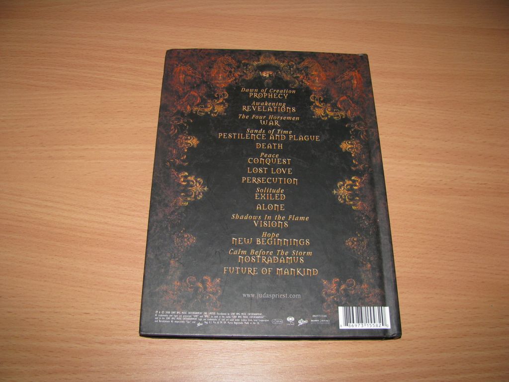 JUDAS PRIEST - Nostradamus   (2008 Sony 2CD DIGIBOOK A5) - фото фото фото 1