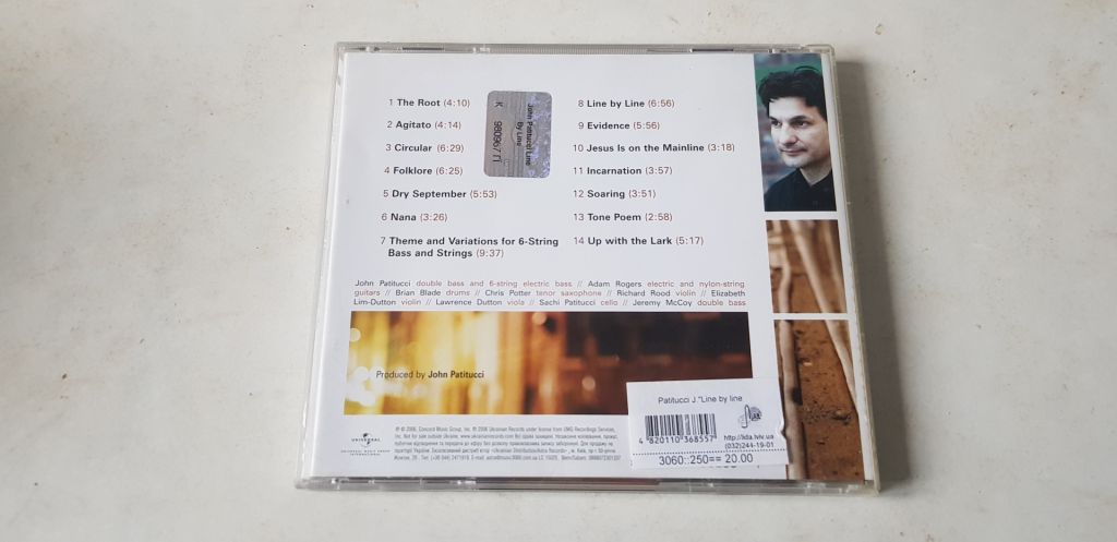 John Patitucci Line By Line CD ліцензія - фото фото фото 1