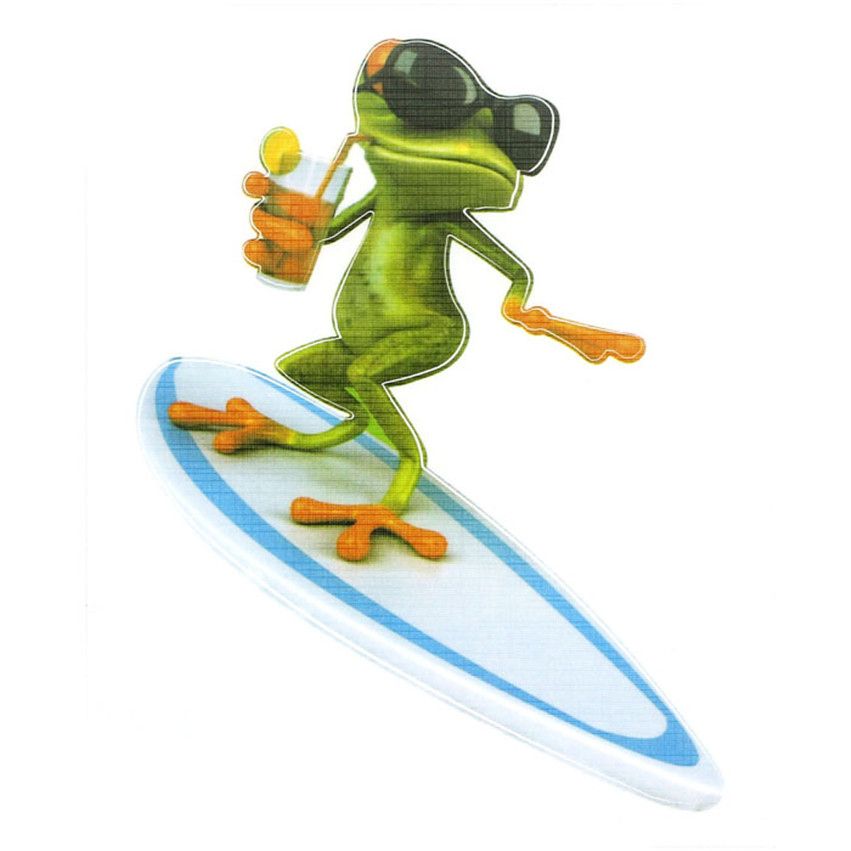 Наклейка на авто Лягушонок - фото фото фото 2