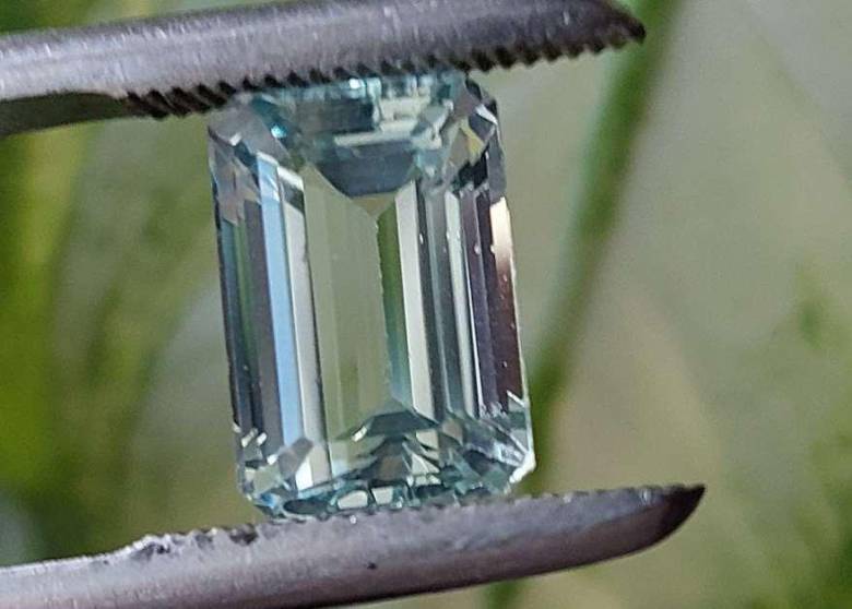 Аквамарин октагон 4.64ct  11.7 x 8mm - фото фото фото 6