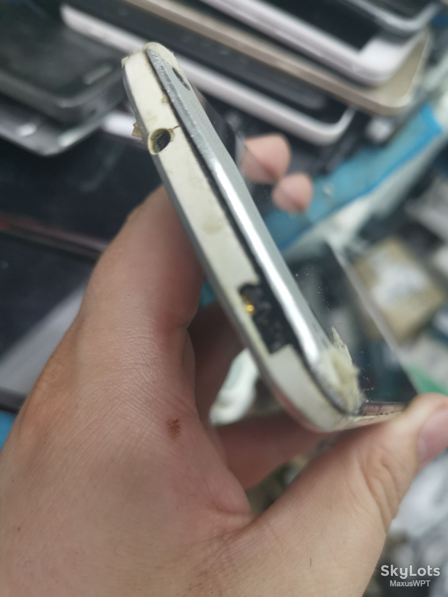 #651 Sklad HTC one m7 silver - фото фото фото 2