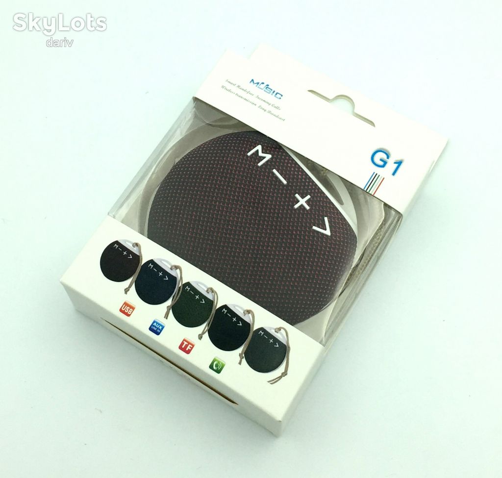 Колонка Bluetooth G1 Red - фото фото фото 1