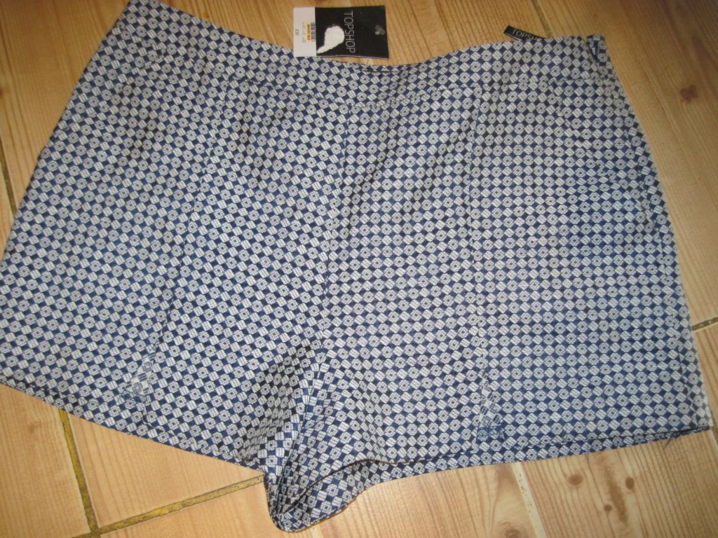 Новые шорты "TOPSHOP" р. 46 лен 55% - фото фото фото 6