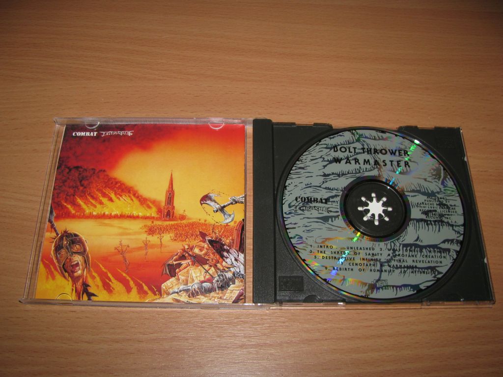 BOLT THROWER - War Master   (1991 Combat 1st press,USA) - фото фото фото 1