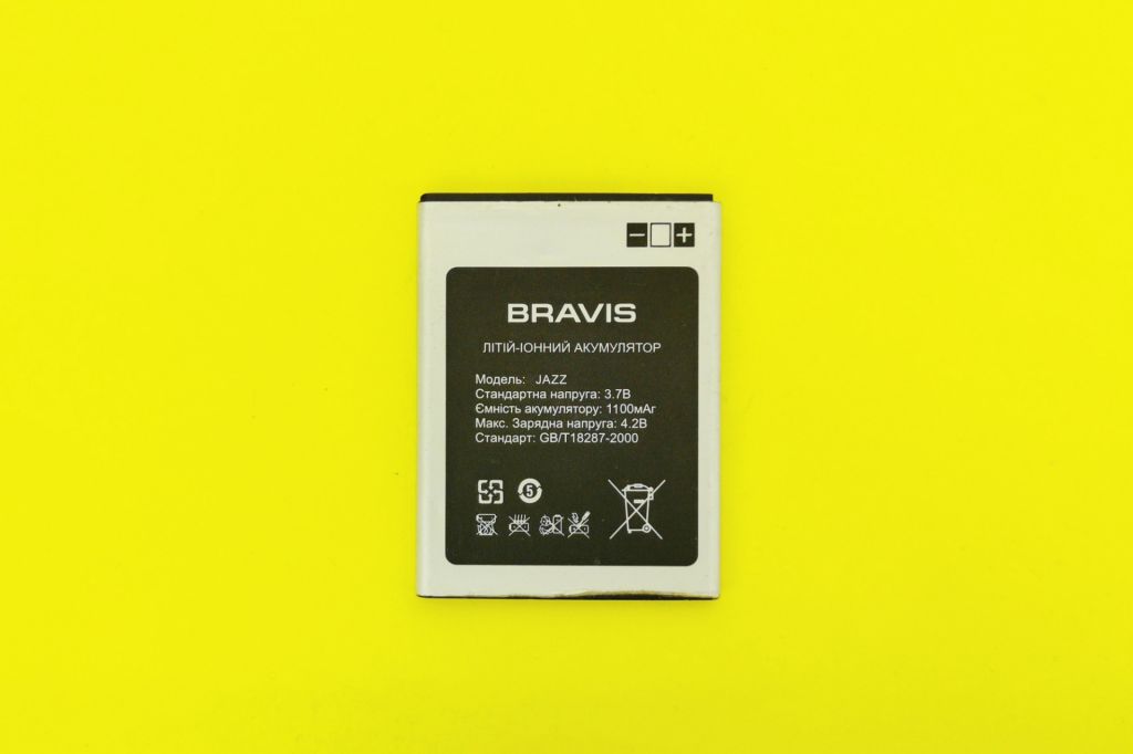 Аккумулятор Оригинал акб Bravis JAZZ      (1100 mAh) - фото фото фото 1