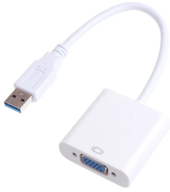 Внешняя видеокарта USB 3.0    (совместима с 2.0) в VGA    (Новая) - фото фото фото 2