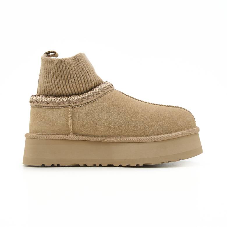 Ugg Tasman Platform Sock Beige v2 - фото фото фото 2