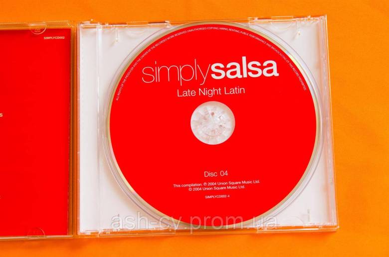 Музичний диск CD. SIMPLY SALSA - Late Night Latin - фото фото фото 4