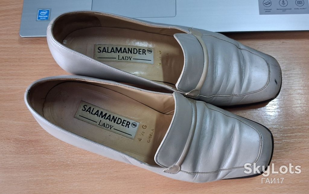 Туфли «SALAMANDER» LADY/Germany/стелька 24,5см/Кожа. - фото фото фото 7