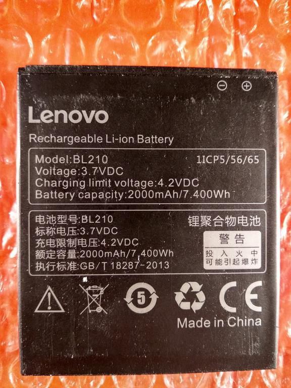 Lenovo A536 BL210 аккумулятор оригинал бу - фото фото фото 0