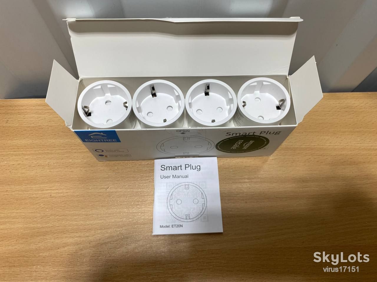 Набір із 4 розумних розеток EIGHTREE Smart Plug ET20 - фото фото фото 1