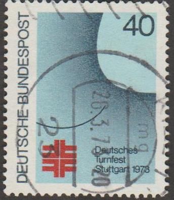 Германия Німеччина ФРН 1973 гімнастика - фото фото фото 0