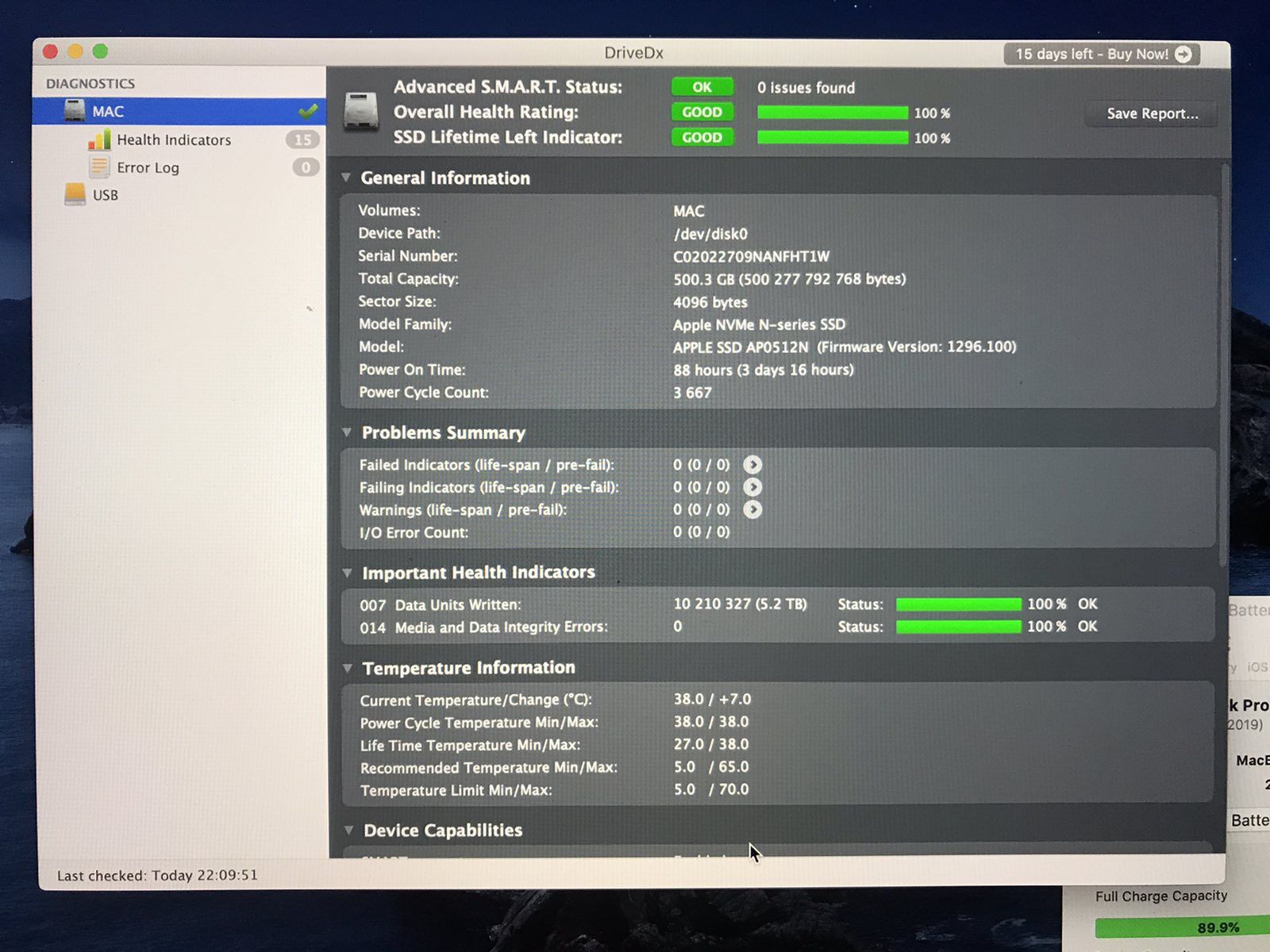 продам MacBook Pro 16’’ 2019 i7-2.6/16/500gb/5300M, A2141 под ремонт или на запчасти - фото фото фото 5