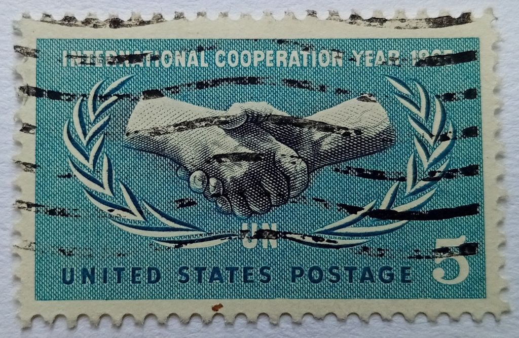 США 1965 Международная кооперация, гашеная - фото фото фото 0