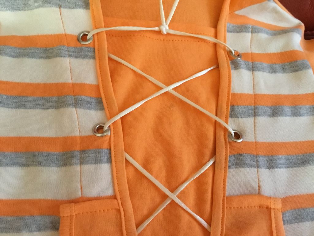 Платье туника трикотажное с капюшоном, 6 лет - фото фото фото 4