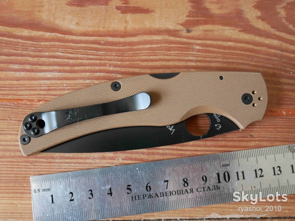 Spyder Native Chief C244, 8Cr14MoV, G10 Brown, Replica, Tactical, EDC, Back Lock - фото фото фото 11