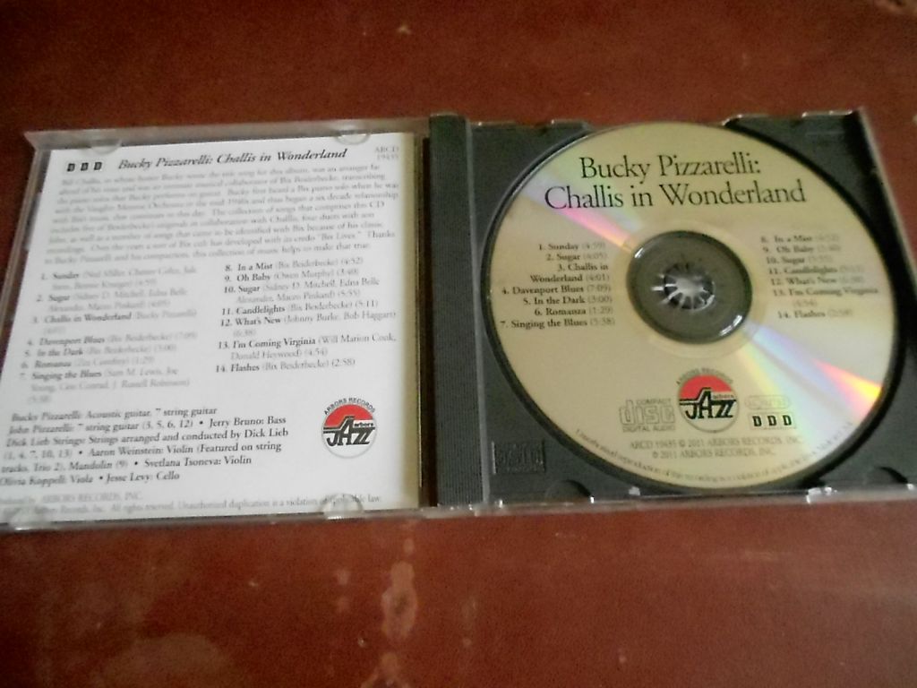 Bucky Pizzarelli Challis In Wonderland CD б/у - фото фото фото 2