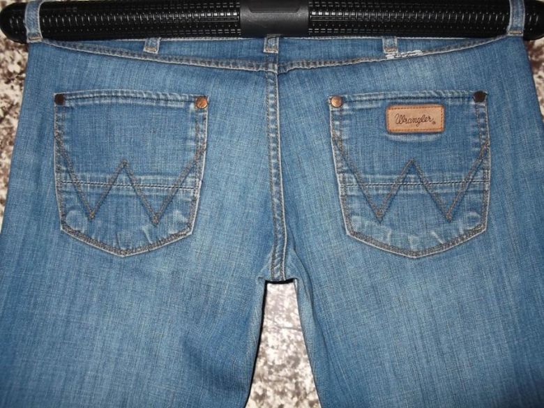 ДЖИНСЫ WRANGLER.W29 L32 пояс-80см.ОРИГИНАЛ-ПОЛЬША. - фото фото фото 3