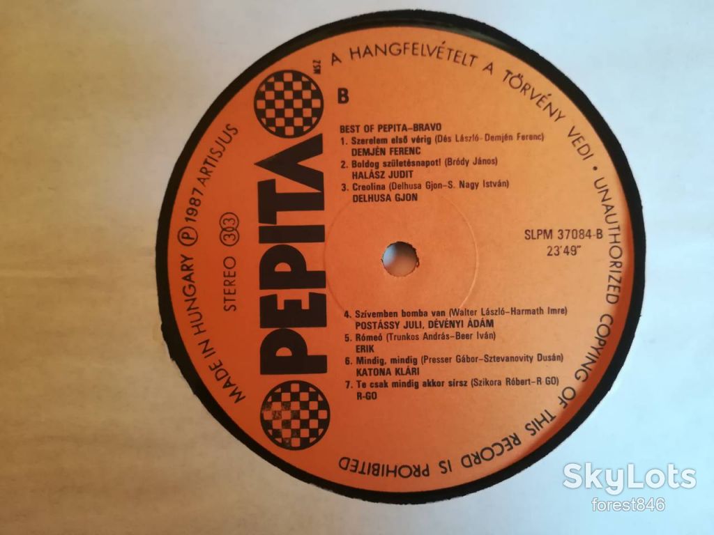 Best of Pepita-Bravo  (1986)-Ex.-Венгрия - фото фото фото 5