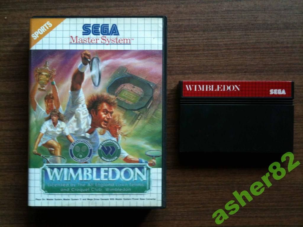 Игра на Sega Master System "Wimbledon"        (PAL) - фото фото фото 0