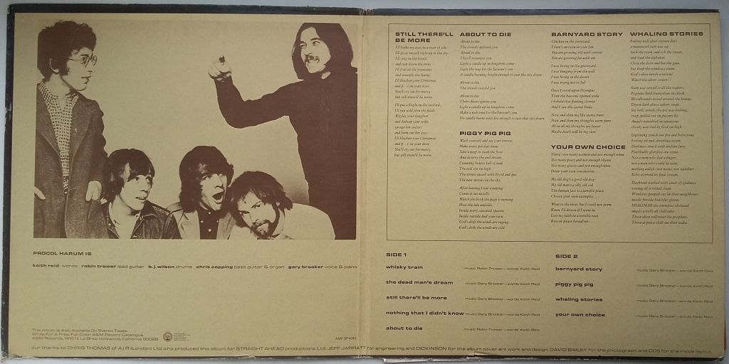 PROCOL HARUM  Home LP VG/VG- - фото фото фото 1