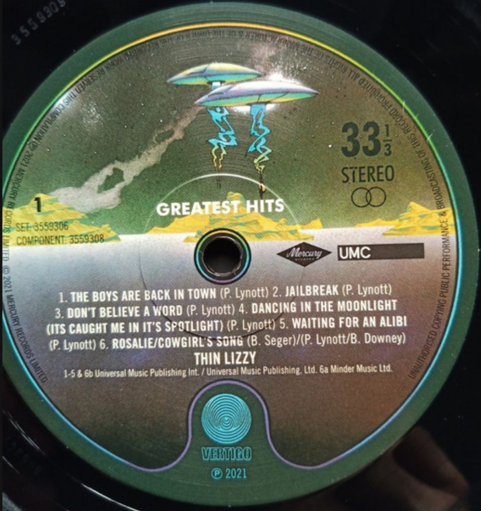 Thin Lizzy - Greatest Hits - 1971-83.  (2LP). 12. Vinyl. Пластинки. Europe. S/S. - фото фото фото 5