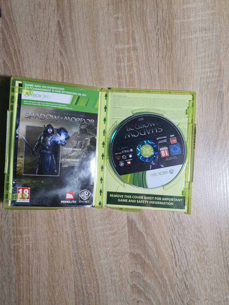 Диск xbox 360 Shadow mordor - фото фото фото 1