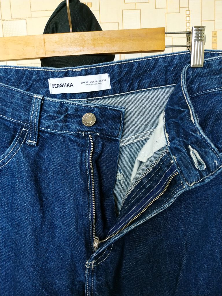 Джинси чоловічі сині BERSHKA p-p 38 (30) - фото фото фото 2
