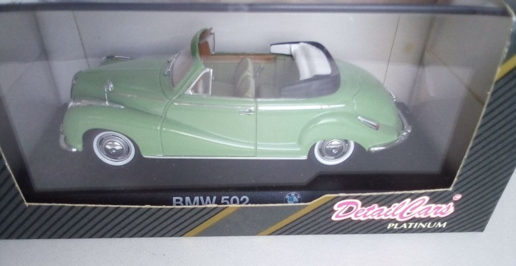 1:43 Detail Cars BMW 502 Cabrio - фото фото фото 0
