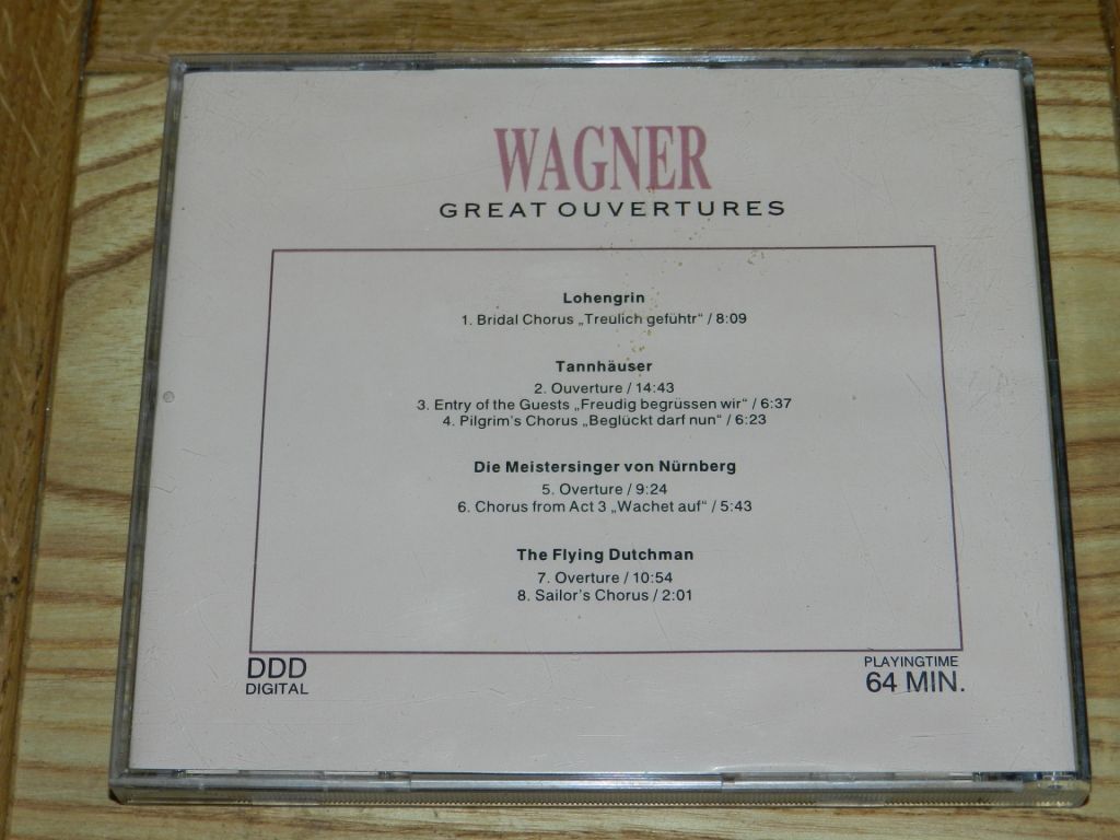 CD   Wagner - Great Ouvertures - фото фото фото 3