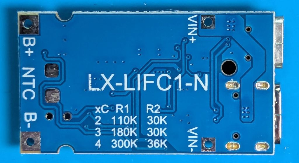 Модуль зарядки 5S LiIon Type-C 2А LX-LIFC1-N - фото фото фото 1