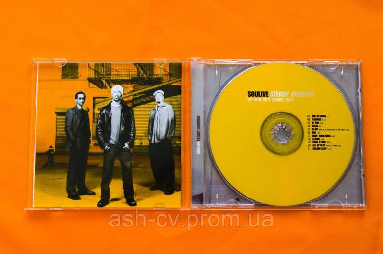 Музичний диск CD. SOULIVE - Steady groovin - фото фото фото 3
